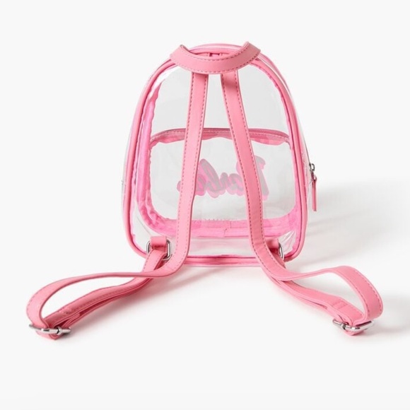 Barbie x Forever 21 | Barbie Transparent Backpack - Picture 4 of 10
